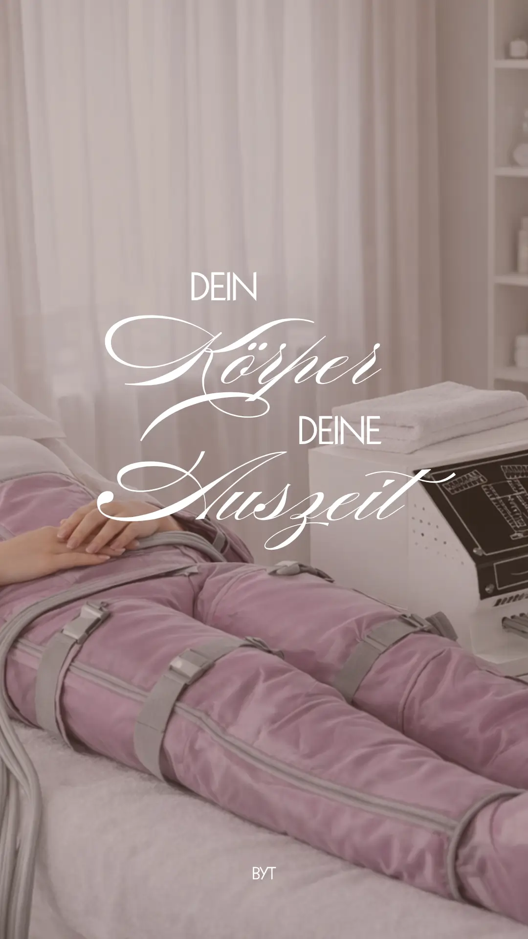 Presso-Anwendung mit Druckwellen-Massage bei Elena Bender in Lahr